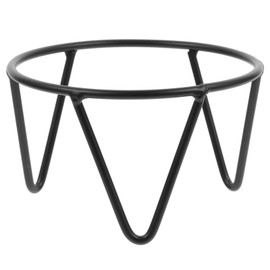 ABOOFAN Gazing Ball Stand Black Sphere Holder Outdoor Iron Gazing Globe Stand for Garden