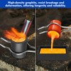 Coitak 9 Pieces Graphite Torch Melting Casting Kit, Including 2