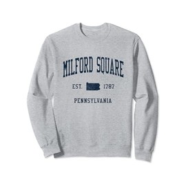 Milford Square PA Vintage Athletic Sports JSN1 Sweatshirt