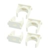 uxcell PVC Water Pipe Clamps Clips, 3/4" (25mm) TV Trays