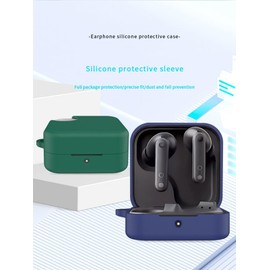 TINGYR Case Compatible with CMF By Nothing Buds Pro 2, Ceamless Fit Protection, Shockproof And Scratch-Resistant, LED Visible, Case Cover Compatible with CMF By Nothing Buds Pro 2.(Dark Green)