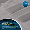 Sunshine Comforts Egyptian Cotton Flat Sheets Breathable, Anti Wrinkle, Shrink