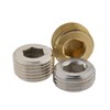 Sealing plug without collar with hexagon socket R 3/8 inch,