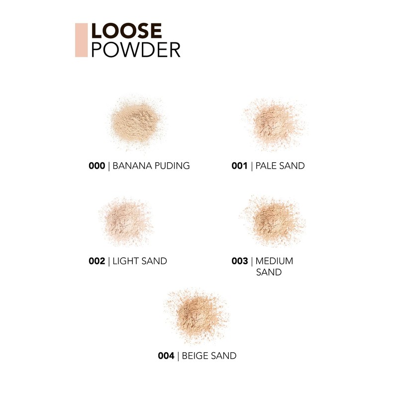 Flormar Loose Powder 003 Medium Sand – Mattierendes & Langanhaltendes