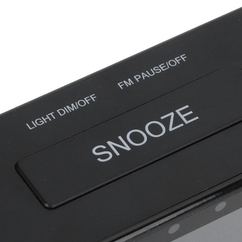 Alarm Clock Sound Light Multifunctional Digital for Household Color Night