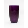 Modern Glass Vase Purple, 11"