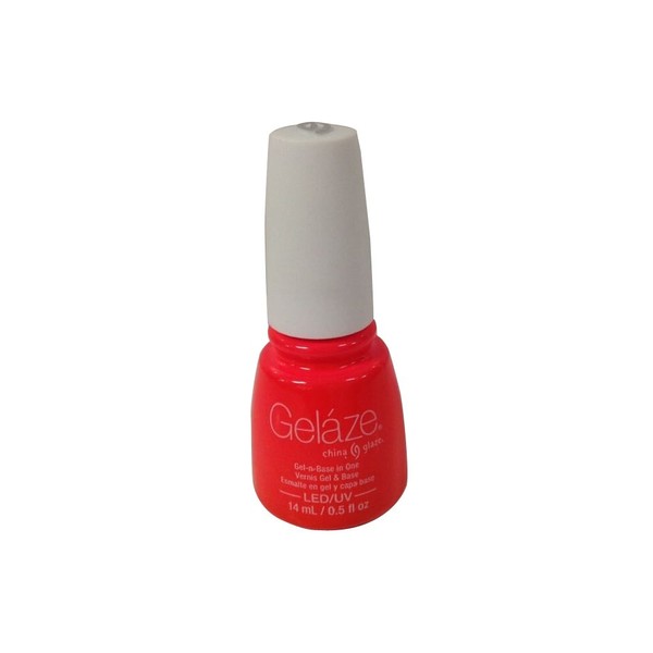 China Glaze Nail Gel-n-Base in one uv red-y to Rave 82646 1138541