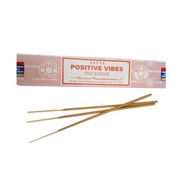 Satya Positive Vibes Incense Sticks Agarbatti Indian Natural Fragrance Pack of 3