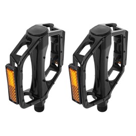 FITTOO Bike Pedal, Aluminum Alloy Pedal, Axle 9/16in, Bike Bicycle Pedals for Mountain Bike, Hybrid, Children Bike, Road Bike, Spinning Bike etc