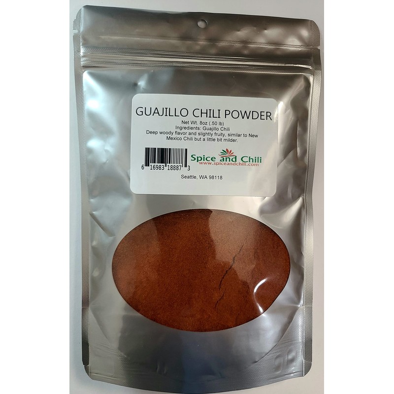 Guajillo Chili Powder, 8oz (0.50lb)