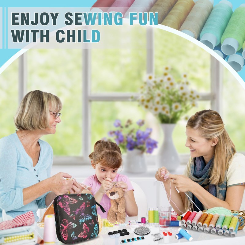 KEYHOT Small Sewing Kit Basic - 86 Pcs Basic Sewing