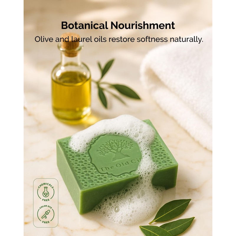 Hand Soap Bar – 100% Natural, Antibacterial & Moisturizing –