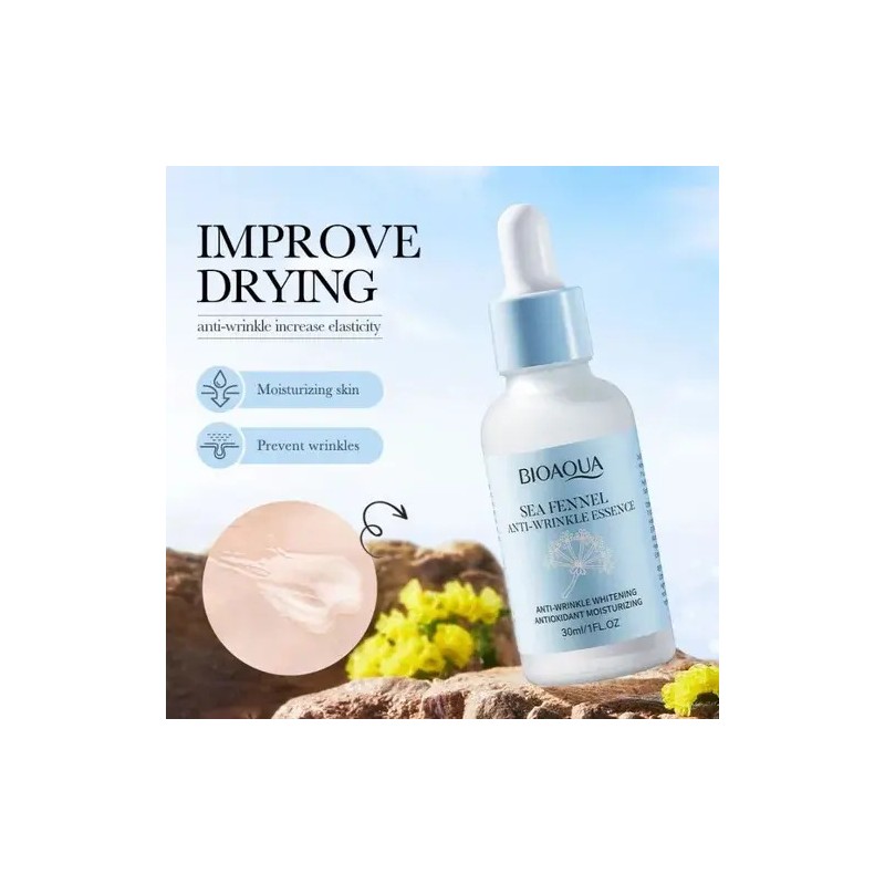 Bioaqua Sea Fennel Hyaluronic Acid Anti-wrinkle Essence Momento De Aplicación