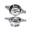 Wentworth Pewter - Standard Pewter Quaich Cup of Friendship, Engraved