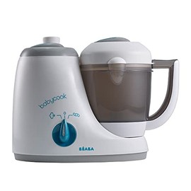 BEABA Babycook Original, 5-in-1 Baby Food Maker: Steam Cook, Blend, Reheat, Defrost, Strerilize. Large 27 oz capacity, The Global Leader in Baby Food 