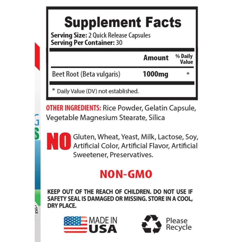 easy digestion - BEET ROOT - antioxidant complex 3 BOTTLE