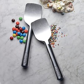 Zeroll Original Tubmate - Pala de helado de aluminio para nivelar, embalar y mezclar a mano, mango relleno de líquido autodescongelante, hoja más gruesa de larga duración, fabricada en Estados Unidos,
