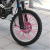 72 PCS Universal Spoke Skins Motorcycle Dirt Bikes Colorful Protective