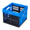 VEVOR Plastic Collapsible Storage Bins, 25L 3 Packs, Stackable Folding