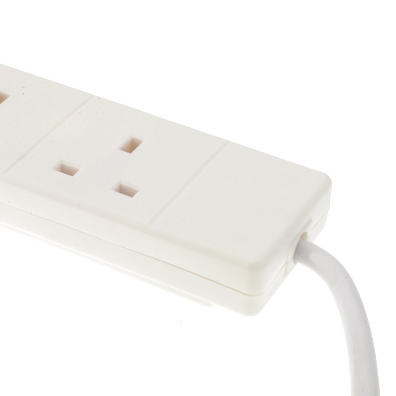 kenable 6 Gang Way UK 13A Trailing Socket Mains Power