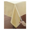 VITA PERFETTA Tablecloth Protector, PVC Transparent (Round 140 cm)