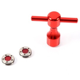 2pcs Red Golf Putter Weights   Golf Wrench Spanner Tool Set For Scotty Cameron(40g)