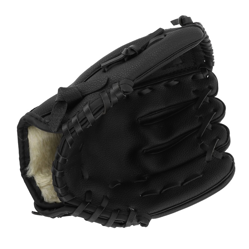 Baseball Glove Ergonomic PU Leather Baseball Mitts Softness Professional Baseball