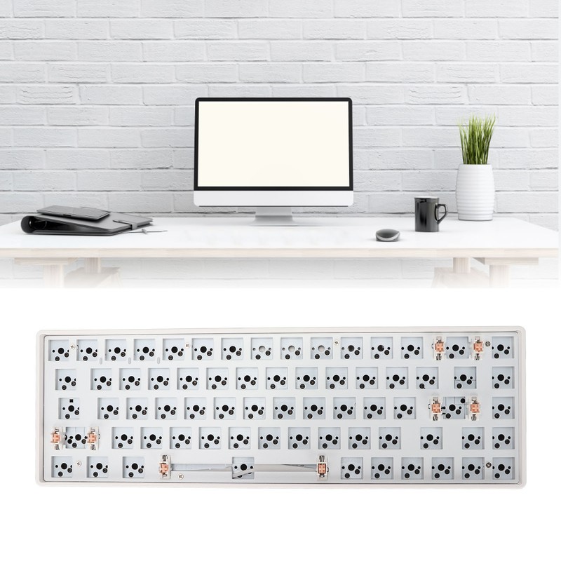 DIY Mechanical Keyboard Kit 68 Keys 2.4G Wireless 65 Percent