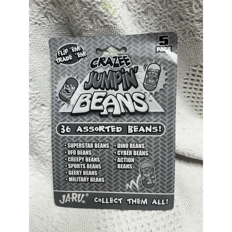 JA-RU 2010 JA-RU Crazee Jumpin' Beans 5 Pack #500 NOS