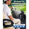 Golf Cart & Car Cup Holder Misting Fan, 900ml Leak-Proof,