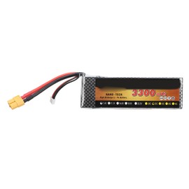 7.4V 3300mAh 25C XT60 RC Lithium Battery for 1/8 1/10 RC Car Truck Quadcopter Helicopter Boat