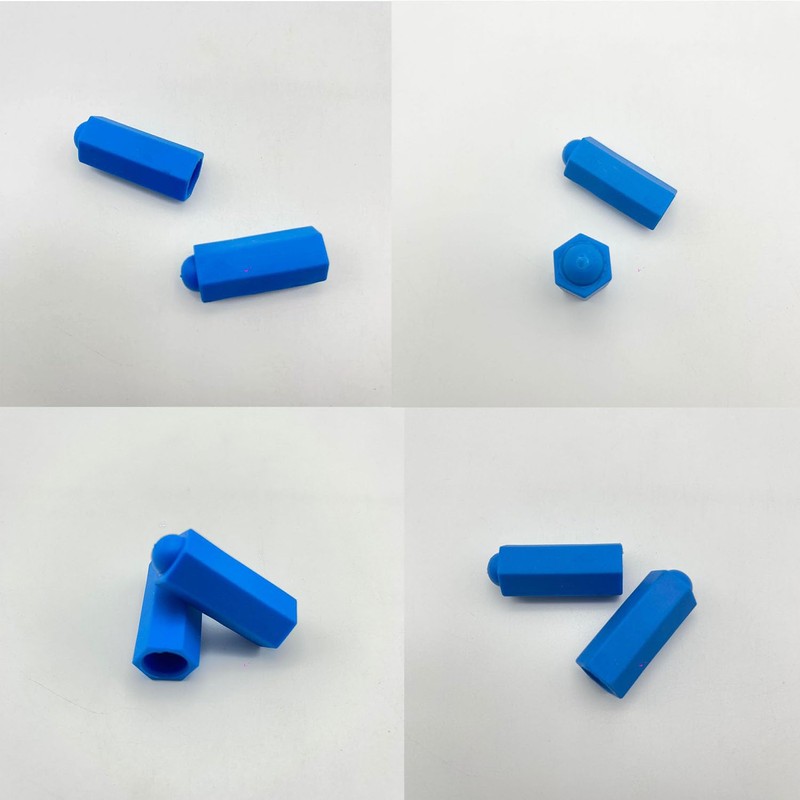 5 Pcs Pool Cue Tips, Screw-On Billiard Cue Tip with