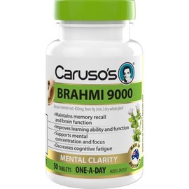 Caruso's Buy Carusos Brahmi 9000 50 Tablets Online