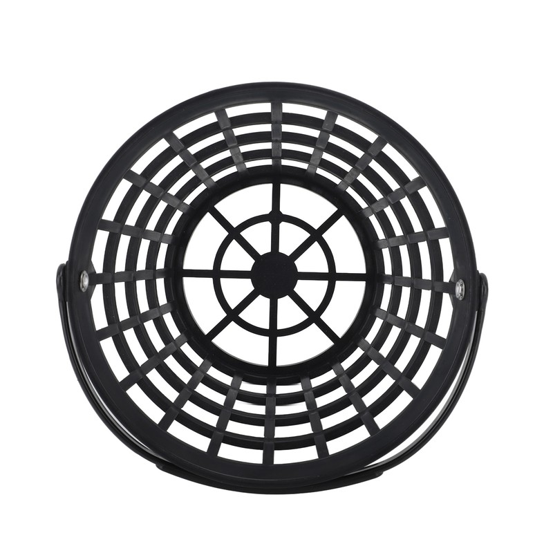 Black Golf Ball Basket Nylon Plastic Golfball Container Golf Ball