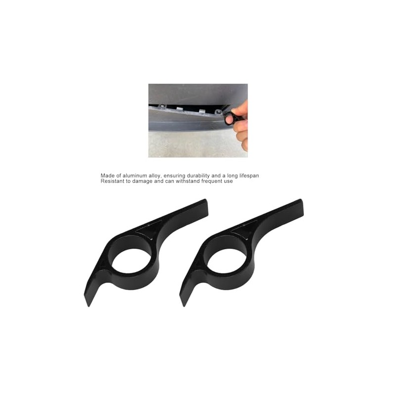 Keenso Tow Bar Cover Tow Bar Set, 2 Piece Tow