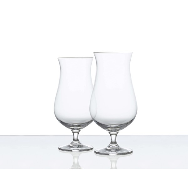 Schott Zwiesel Mix with Friends | Hurricane Glasses (Set of 2) | Perfect Cocktail Glasses for Parties and Functions