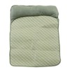 Dog Cooling Mat Breathable Portable Rattan Bed Pet Summer Sleeping