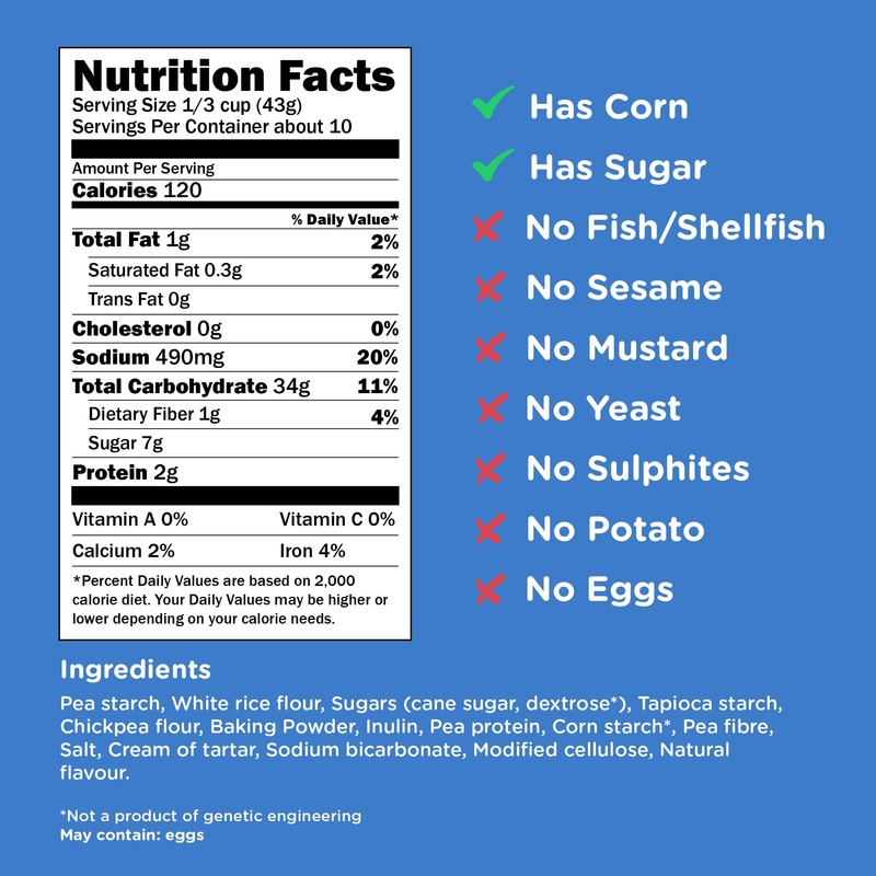 Kinnikinnick - Pancake & Waffle Mix - Gluten Free, Allergy