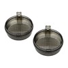 2 pcs Smoked Turn Signal Light Lens Covers Turn Signals