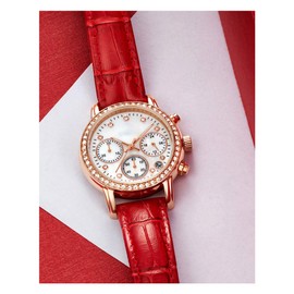 Original Calfskin Leather Watch Straps, Replacement Alligator Bracelet for Men, Women with Silver/Gold/Rose Gold Butterfly Insert Buckle 12 mm 13 mm 14 mm 16 mm 17 mm 18 mm 19 mm 20 mm 21 mm 22 mm 23