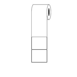 Kenco Premium 6" X 5" Standard Gloss Paper Roll-Fed Inkjet Labels. Compatible with VIPColor VP600 Printers. 525 Labels per Roll on a 3" Core and 6" Outer Diameter.