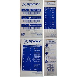 ALBA XSPAN 822 Tubular Gauze Dressing Retainer Finger Toe With Anchor Olive