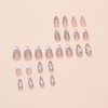 French Tip Press on Nails Long Stiletto Fake Nails with