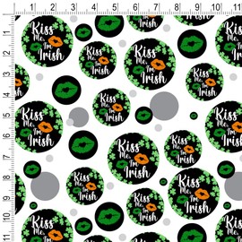 GRAPHICS & MORE St. Patrick's Day Kiss Me I'm Irish Gift Wrap Wrapping Paper Roll