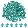 PATIKIL M4 x 6mm Thread Ground Screws, 100 Pack Green