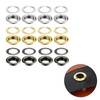 100 Sets Eyelets Grommets, 20mm Hole Metal Eyelets Washers Kits