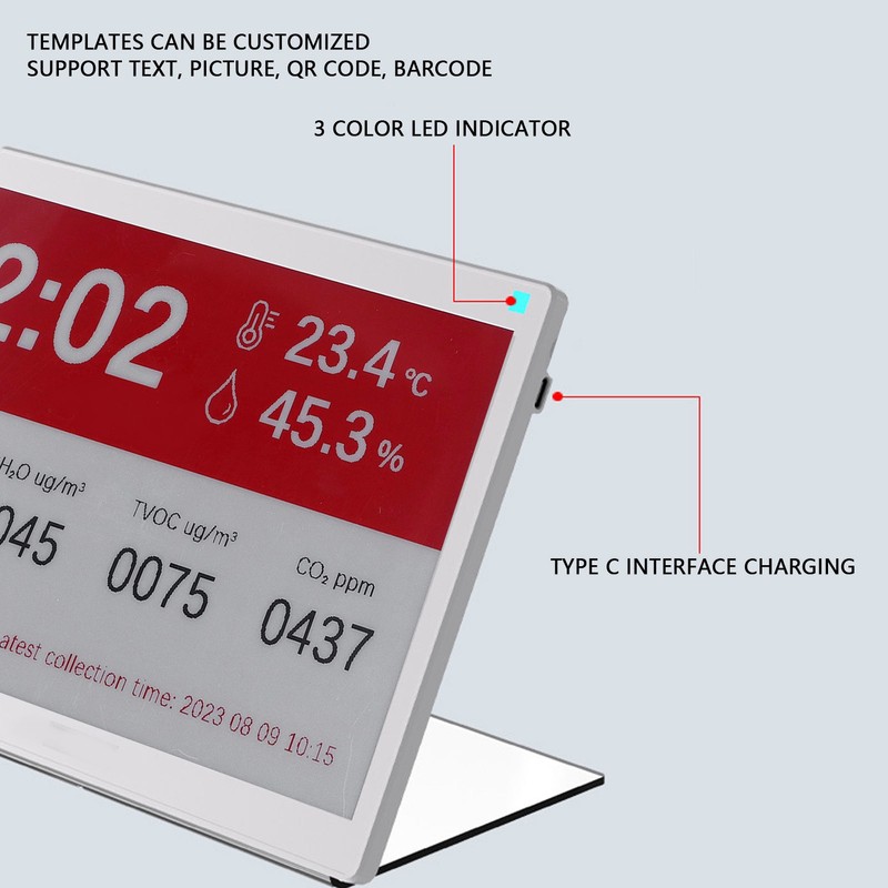 Wireless Electronic Paper Display 7.5in Editable Electric Ink Screen Business