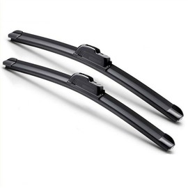 EZ Motoring For 2017-2024 Chrysler Pacifica Windshield Wiper Blades J-HOOK Hybrid Silicone