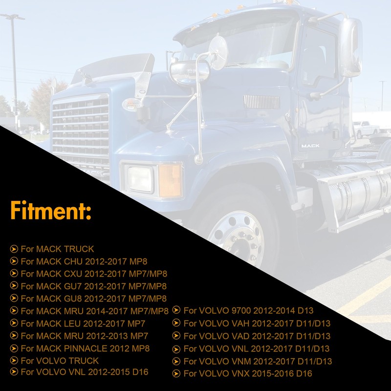 Fuel Doser 7th Injector Compatible with Mack Volvo MP7 MP8