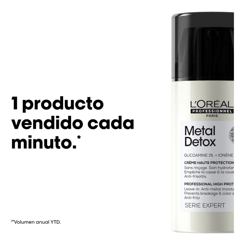 Crema De Alta Proteccin Metal Detox 100 Ml LOral Professionnel